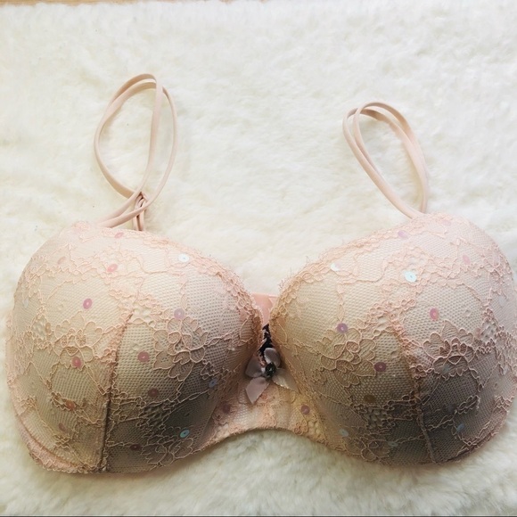 Victoria Secret Padded Demi/Demi-Buste Coussine 32D - Picture 2 of 9